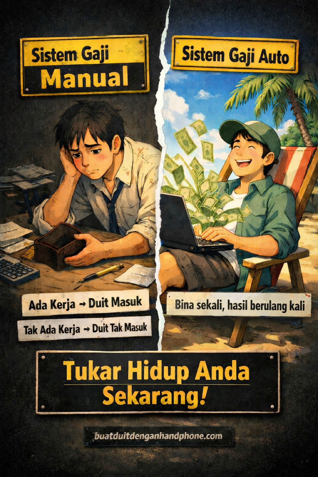 Cara Buat Duit Dengan Handphone